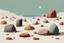 Placeholder: a lot of stones, by Oliver Jeffers