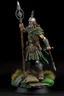 Placeholder: celtic noble with spear