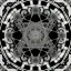 Placeholder: Line art. Fine lines. Black and white Sacred geometry. Pattern. circles. Rotate..