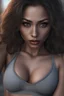 Placeholder: Nosferatits - head and shoulders portrait, Photorealistic, hyperrealism, Dazzling, Complex, dramatic, bold, attractive werewolf babe, perfect, Athletic, toned body with tanned skin, perfectly formed body, Dracula City, extremely detailed, lipstick, eyeshadow, eyeliner, mascara, rouge, photorealistic, 4k UHD Photograph,