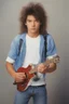 Placeholder: full color image, 1980's yearbook photo, teenager, Eddie Van Halen, 14 years old, photorealistic, --ar 9:16 --style raw