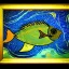 Placeholder: Portrait of a fish by Van Gogh