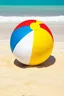 Placeholder: Fuzzy-felt beach ball