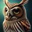 Placeholder: owl, galaxy eyes