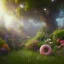 Placeholder: pixar style, volumetric summer garden environment and background, realistic painting of donuts, looking excited, volumetric lighting, dramatic lighting, detailed digital painting, extreme dense and fine fur, anime, ornate, colour-washed colors, elegant, small minutiae, tiny features, particulars, centered, smooth, sharp focus, renderman gofur render, 8k, uhd, detailed eyes, realistic shaded volumetric lighting, sunlight caustics, backlight, centered camera view