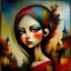Placeholder: girl Contemporary art