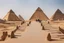 Placeholder: tourist walkway with the pyramids