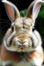 Placeholder: show me a picture of rabbits angrier