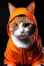 Placeholder: orange eminem cat rapping