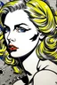 Placeholder: venus godess photo realistic style of roy lichtenstein