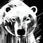 Placeholder: Polar Bear white and black abstract, centered, looking at the camera, approaching perfection, dynamic, moonlight, highly detailed, digital painting, artstation, concept art, smooth, sharp focus, illustration, art by Carne Griffiths and Wadim Kashin