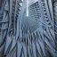 Placeholder: Liberty Statue of New York , 10 Grenelle, biomorphic, structure,staircase,bioluminescence, centrepiece,New York, interior design, Les Echos, NY liberty statue, LVMH, media division, minimalist, palace environment, parametric sculpture, Liberty Statue of New York , refined details, metallic and wooden backround , masterpiece of Ora Ito