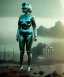 Placeholder: Ultra Realistic retro sci-fi 1960 scene, waist up view portrait, blonde woman, sweet young Marilyn Monroe face, perfect iris, tight latex coat, Strange planet background, Retro sci-fi style latex helmet, fog, rain, soft color, highly detailed, unreal engine 5, ray tracing, RTX, lumen lighting, ultra detail, volumetric lighting, 3d, finely drawn, high definition, high resolution.