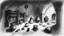 Placeholder: sketch of a scary dark room in an Omani dark castle and a lot of items on the ground and white background