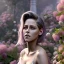 Placeholder: pixar style, volumetric summer garden environment and background, realistic painting of Kristen Stewart, looking excited, volumetric lighting, dramatic lighting, detailed digital painting, extreme dense and fine fur, anime, ornate, colour-washed colors, elegant, small minutiae, tiny features, particulars, centered, smooth, sharp focus, renderman gofur render, 8k, uhd, detailed eyes, realistic shaded volumetric lighting, sunlight caustics, backlight, centered camera view