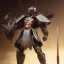 Placeholder: A portrait of a robot, Japanese samurai style armor, ultra realistic, unreal engine, cinematic lighting, octane render, random colurs, cosmic ambiance, masterpiece art by Yoji Shinkawa, head fit inside picture