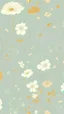 Placeholder: an illustration of gold flowers, in the style of light teal and light orange vector, minimalistic serenity, animated gifs, beatrix potter, duy huynh, light green and gray, asymmetric designs. --ar 1:1 --style raw --v 5.1