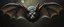 Placeholder: curious bat lurks here.., painted by Rembrandt, Escher and Giger