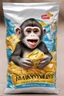 Placeholder: a chip bag with a monkey on it eating monkeys chips