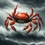 Placeholder: Klawf crab in hurricane art style