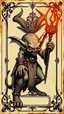 Placeholder: goblin card with ornate frame
