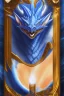 Placeholder: A Blue eyes withe dragon of yu gi oh,