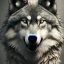 Placeholder: wolf, blue, black, masterpiece, expert, 8K, hyperrealism, sharp focus, cinematic lighting