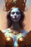 Placeholder: The goddess of chaos intricate elegant, highly detailed, digital painting, artstation, concept art, smooth, sharp focus, illustration, art by artgerm and greg rutkowski and alphonse mucha, heavily influenced by frank frazetta and boris vallejo