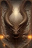 Placeholder: high-quality, fine-detail beautiful, dark brown dragon head portrait, clear reflective lake, tranquil, stunning, 8k resolution, intricate, digital art, detailed matte, volumetric lighting, George Grie, Anne Dittman, Anne Stokes, Lisa Parker, Selina French, Alphonse Mucha