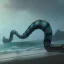 Placeholder: franz frazetta style,sea serpent