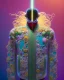 Placeholder: beautiful illustration of a jacket made of ribbons of seaweed, ultra sharp, glare, made of light, in the style victo ngai and sam guay and abigail larson and moebius, rim light, vibrant moody colors, plain background, dramatic lighting, unreal engine