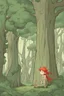 Placeholder: [Disenchantment, Elfo] Deep within the lush and vibrant forest of Elfwood, where towering trees stretched their canopies towards the heavens, a small and peculiar figure moved with cautious steps. This was Elfo, the elf-like creature with rosy cheeks, a perpetually naive demeanor, and a shock of fiery red hair that stood out like a beacon in the enchanted woods. Elfo was on his latest adventure, an expedition to uncover the mysteries of the great forest that had sheltered his fellow elves for