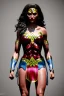 Placeholder: wonder woman in Kente cloth, cinematic, ghana colours, african pattern, engraved, high detail