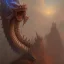 Placeholder: dragon head, fantasy, sharp focus, concept art, 8 k thomas kinkade gerald brom adrian smith