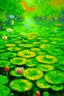 Placeholder: impressionism nature peace communication compassion tranquility water lillies birds