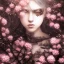 Placeholder: Black flowers and beautiful girl ultra-realistic, highly detailed, masterpiece, delicate detailed, sharp focus, insanely detailed, fantasy art, intricate detailed, elegant, fog, Special Lighting, Vibrant, color Scheme, forest, unreal engine 5, trending on artstation, anime