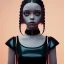 Placeholder: jenna ortega, wednesday addams hair style, wednesday make up, wednesday trend addams black dress, cinematic, addams family wednesday style, hyper detail, octane render, unreal engine 5, 8k resolation