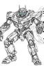 Placeholder: out line art of super transformers cars colouring pages with white background ,skech style ,full body.only use outline,mandala style,clean line art,white background,no shadow and clear and well outlined