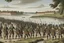 Placeholder: French Army marching next to river1669