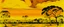 Placeholder: A golden yellow savanna with an arena in a thunderstorm painted by Andy Warhol