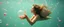 Placeholder: sweedish true yoga mind bending bubble gum as a young woman floating transparent music notes in the weirder universe in the ocean with the snail fish king