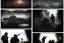 Placeholder: Masterpiece1:5)(Fineart), (award-winning:1.5), highest quality, (ultra realism:1.5) war journalism(,(by Tim Page and Hoorst Faas:1.5))(photorealistic:1.8),RAW pictures (Eastern Ukraine:(panel one:the moment after a battle ends, horrors of war, wounded men),(2nd panel, cinematic shot of men sitting in trench with 1000 yard stare (focus on their eyes:1.5)),(the third panel shows troops tired but hyper alert), (the fourth panel shows the sky is filled with incessant, fire and smoke,)