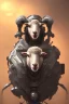 Placeholder: sheep brain cyborg