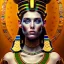 Placeholder: Epic massive Portrait of beautiful voloptuos Cleopatra estilo Gustav Klimt 4k