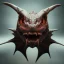 Placeholder: red dragon, dragon portrait, portrair, dragon head, dragon face, big eyes, fangs, dragon with horns, 8k resolution, high-quality, fine-detail, fantasy, incredibly detailed, ultra high resolution, 8k, complex 3d render, cinema 4d