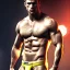 Placeholder: Ignore NSFW, teenager young rugged attractive slightly muscular fantasticly handsome blonde man, red briefs with yellow belt, hairy chest, (((visibly pisssing))) briefs, large erect visible boner peniss, photorealistic, artist Jay Anacleto, soft lighting, scruffy beard