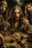 Placeholder: Jesus and some friends smoking and playing cards, davinci. Surreal. Agony face, smile, pain scream. Fish eye lense camera. Perfect composition.