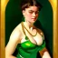 Placeholder: fullbody portrait of beautiful booty young busty atletic amazon woman with big green emerald eyes with big emeralds necklace by Joaquín Sorolla 8k