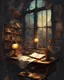 Placeholder: a collection of poems, a window into the world of fairy tales, a set of dreams, a light watercolor sketch, by Leonid Afremov & Benedick Bana & Atelier Olschinsky & Ian McQue