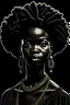 Placeholder: black woman